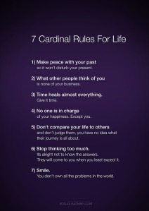 rules of letting go